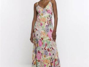 "Midnight Bloom" Floral Maxi Dress